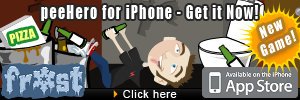 Frost Games "PeeHero" available now from AppStore