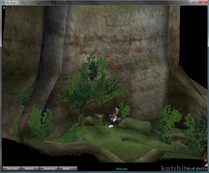 &quote;The Grotto" the very first room ever produced for IMVU using Blender 3D