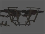 Wooden platform ASE models