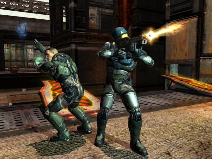 Quake 4 multiplayer in game shot