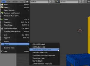 Download the Blender 2.5 ASE import/export scripts for 2.56