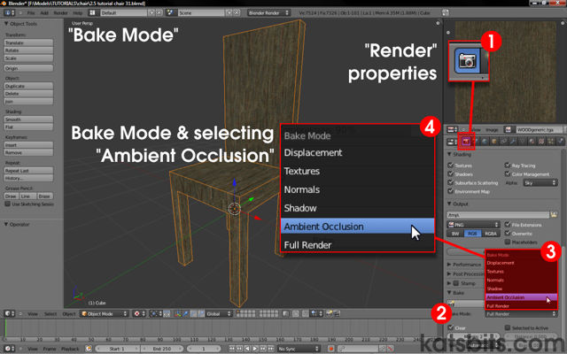 Ambient Occlusion is a 'bake' process which is  available through the Render buttons in Blenders main Properties tool section