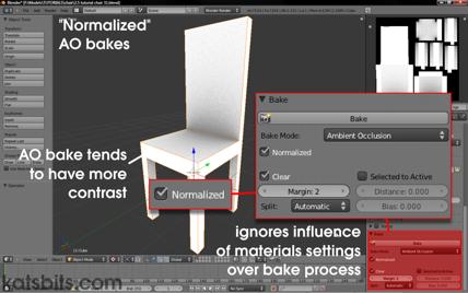 Ambient Occlusion map appears applied to model