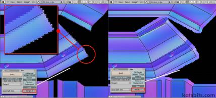 Setting 'Margin' values to force over-compensation for Anti-Aliasing issues