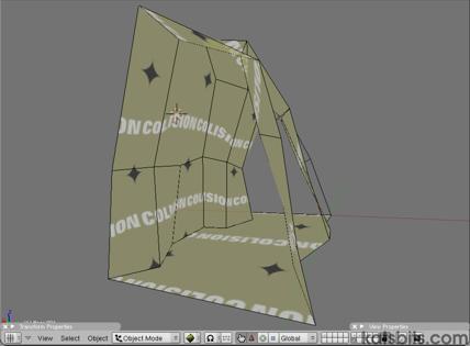Collision mesh as a 'uniform' object