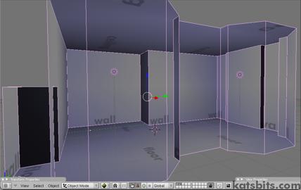 Mesh object in Blender ready for export to Collada dae