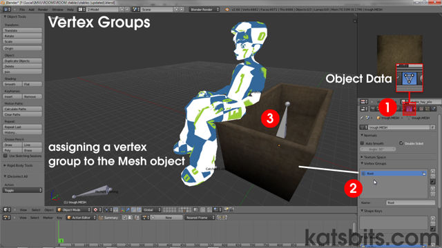 Adding a Vertex Group to the mesh