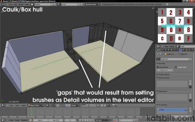 Gaps revealed by turning off the 'detail' layer