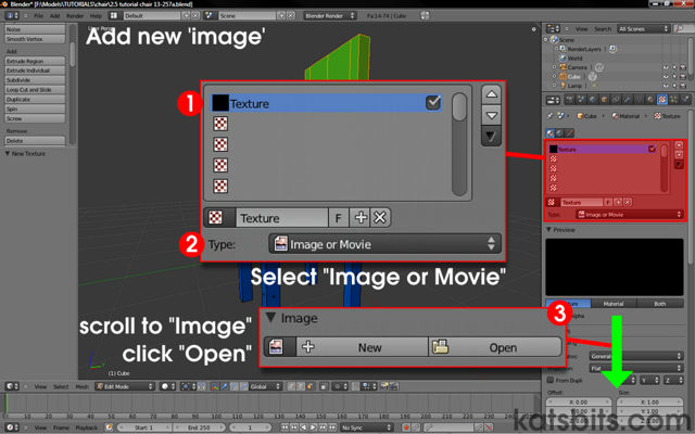 Changing the default properties to "Image or Movie"