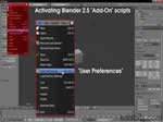 Activating Add-Ons in Blender Activating Add-Ons in Blender