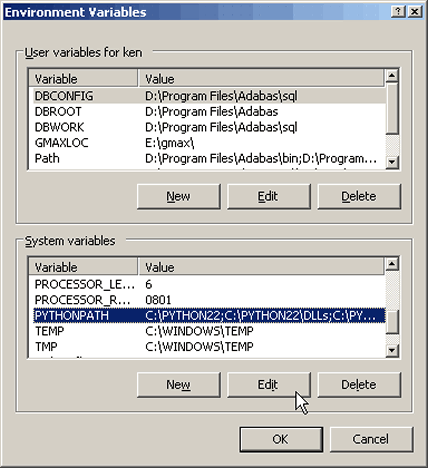The new variable in place