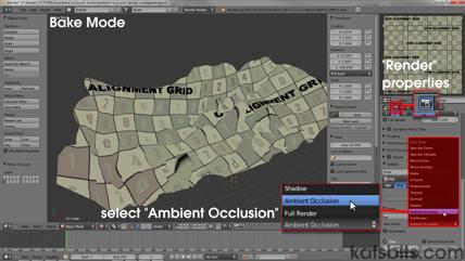 Bake Mode and selecting Ambient Occlusion