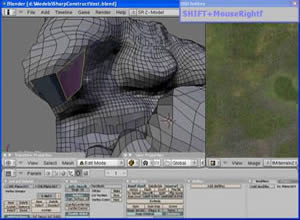 Blender 3D retopo tool