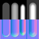showing various amounts of blur