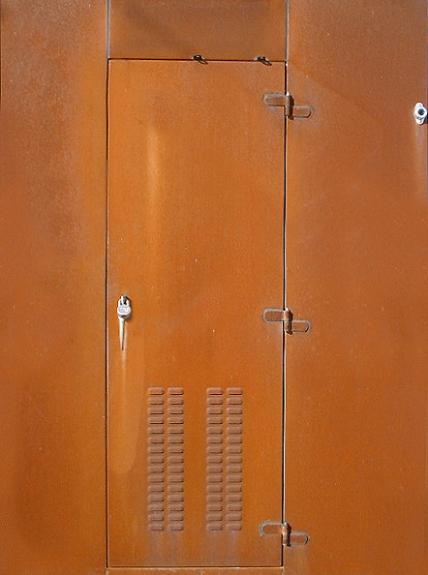 photograph of a 'real' door that looks interesting enough to create as a normalmap