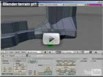 Modeling terrain objects with Blender 3D