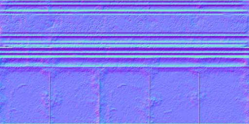 trim section normal map