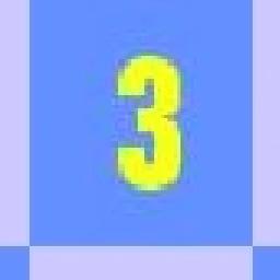 Close up of pixelation and blurring issues resulting for image resizing by the game engine