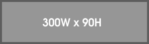 300x100 advertising