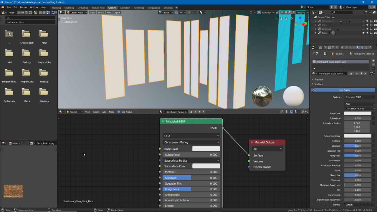 Idol log Tanzania Shading Layout – Blender Knowledgebase