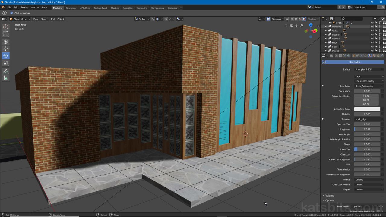 Basics of Principled BSDF shader node in Blender 2.8
