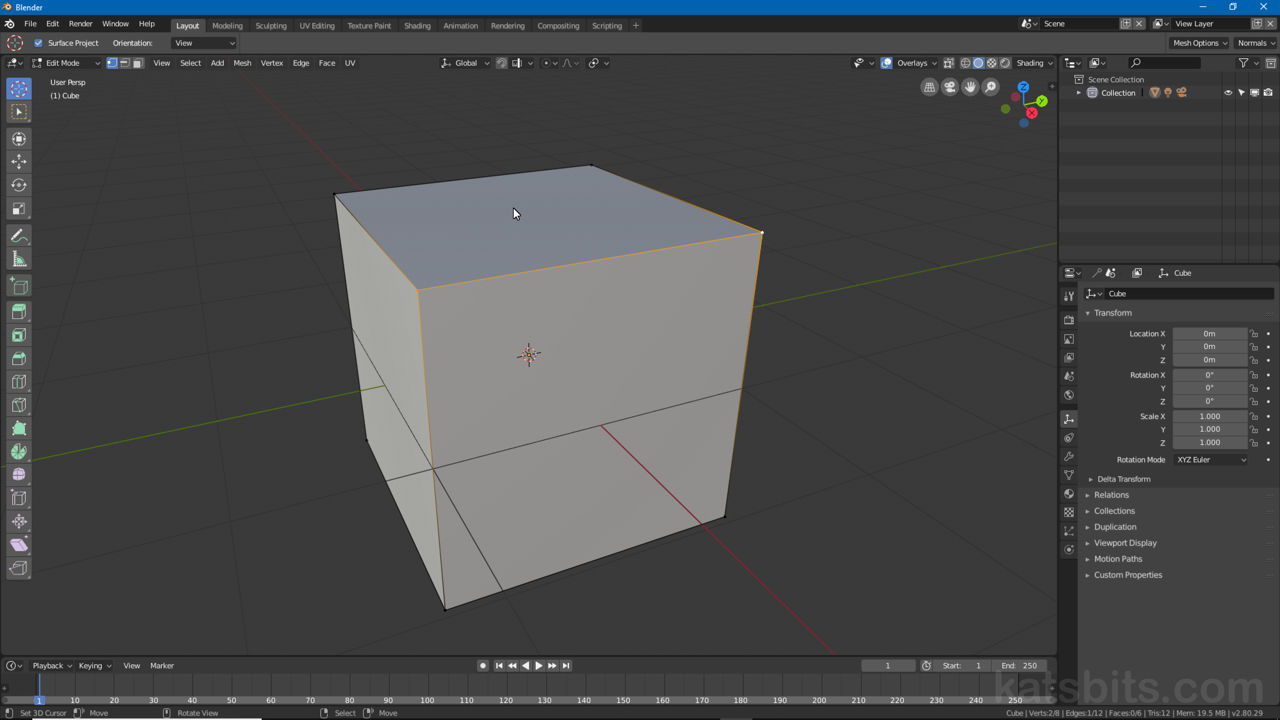 Fremkald Spændende utilsigtet hændelse Merge Vertex, Edge or Face – Blender Knowledgebase