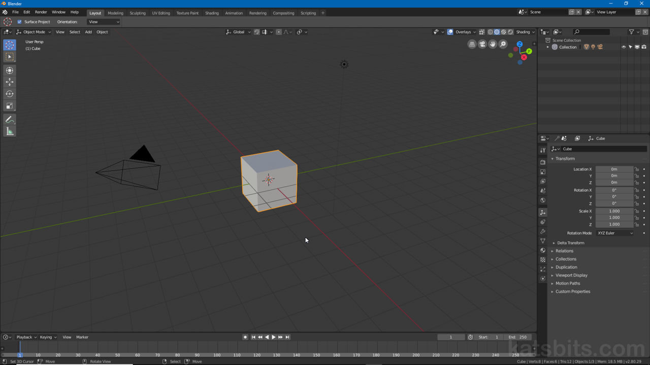 Units of Measurement in Blender 2.8