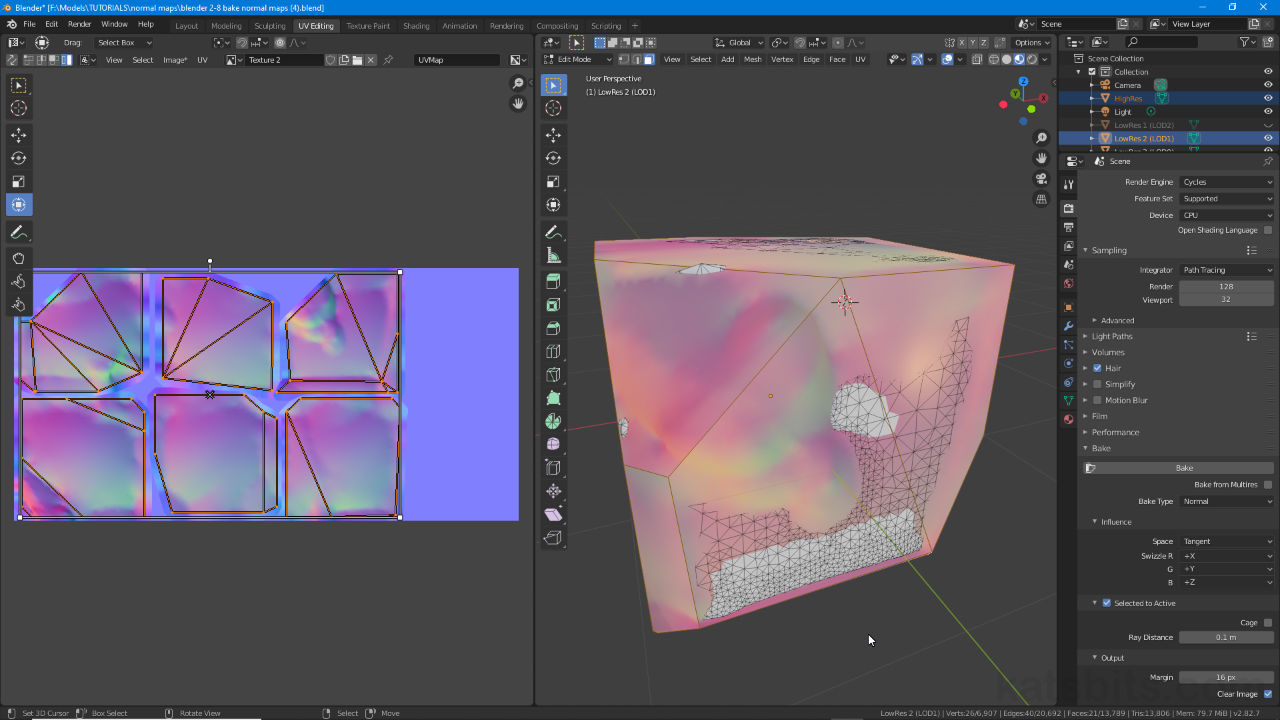 Bake Normal Maps – Blender Knowledgebase