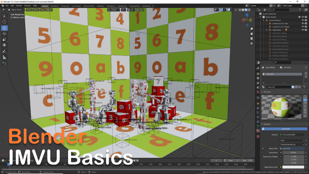 Blender Basics for Rooms