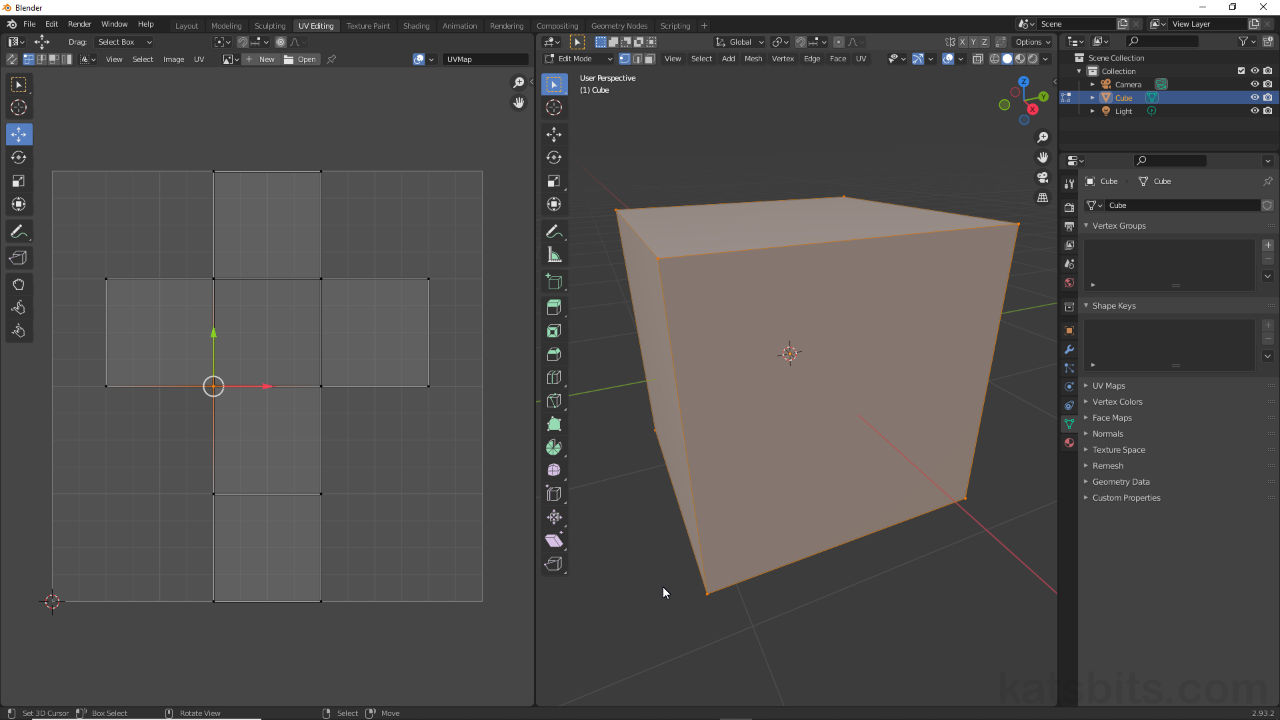 UV Map – Blender Knowledgebase