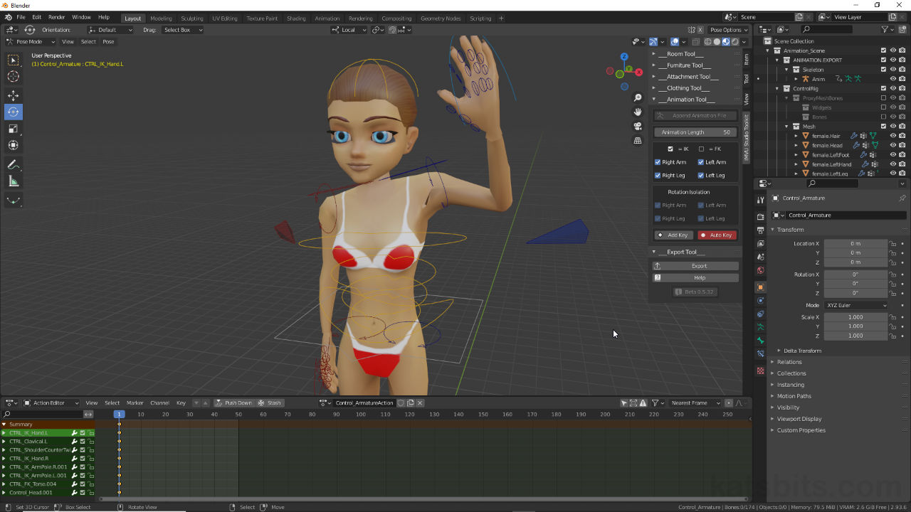 IMVU Studio Toolkit for Blender