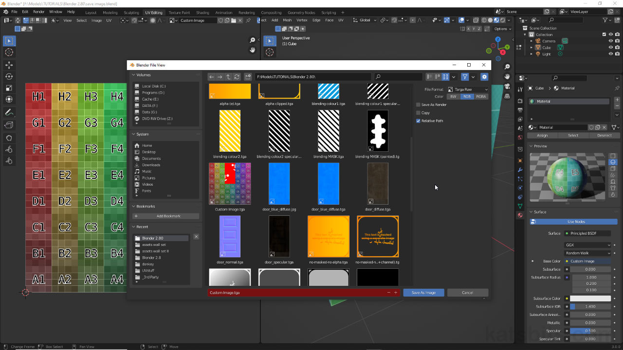 Saving Images in Blender