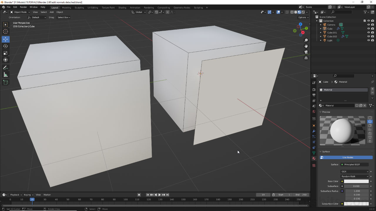 Editing Normals in Blender