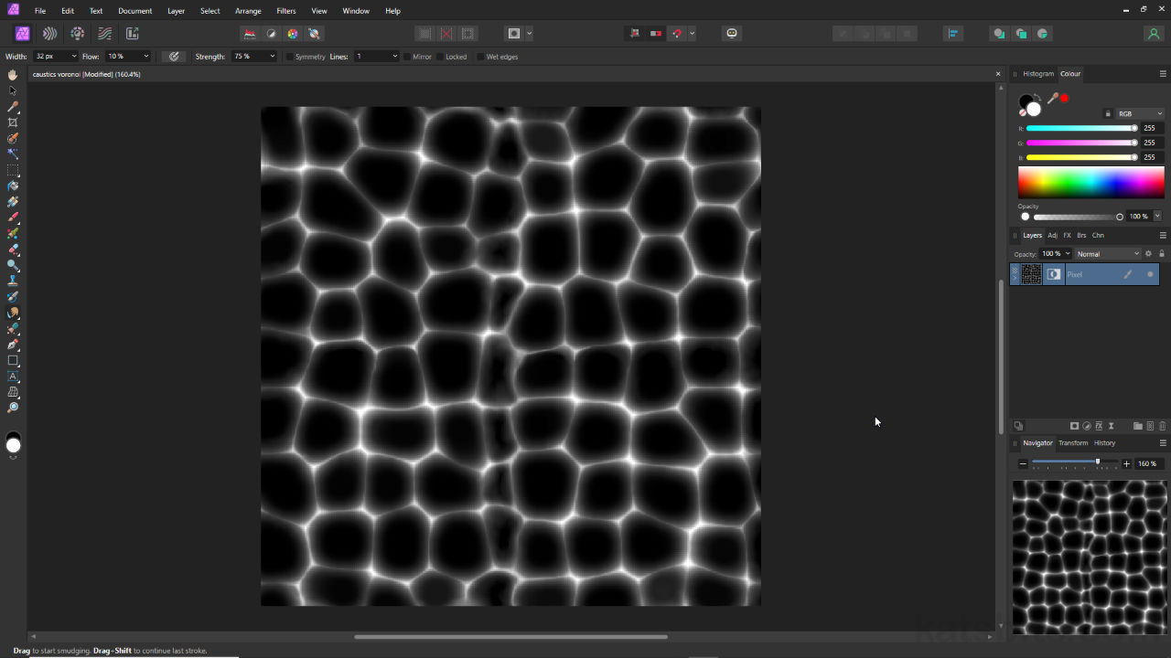 Create Water Caustics image in Affinity Photo