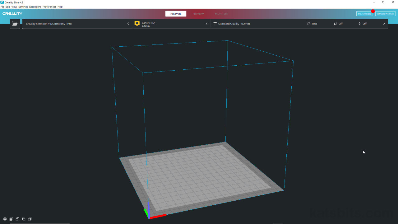 3D printing using Blender