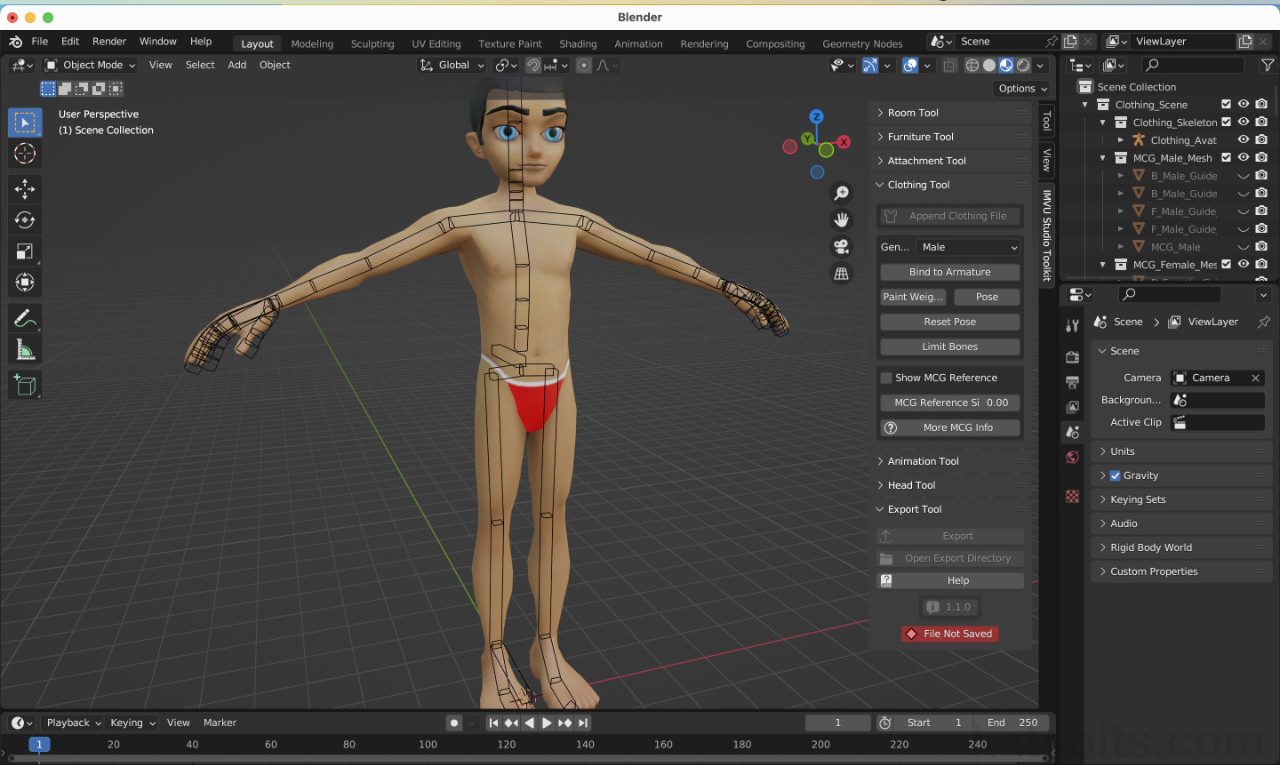 Installing IMVU Toolkit on Mac (Macbook Pro/Air etc.) Blender