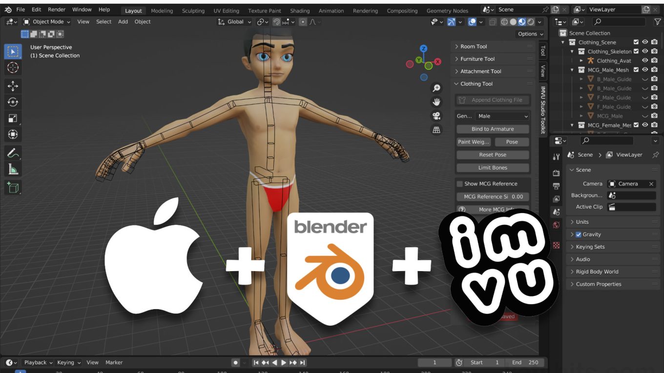 Installing IMVU Toolkit for Blender on a Macbook Pro/Air/MacOS
