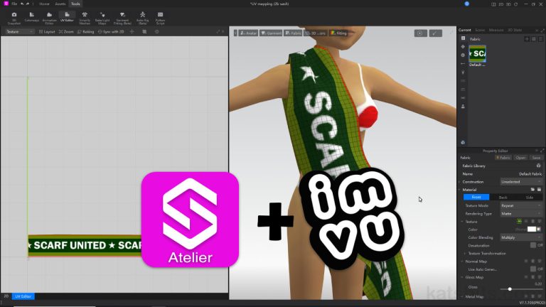 Style3d Atelier Uv Mapping Texturing Blender Knowledgebase Style3d Atelier Uv Mapping Texturing Blender Knowledgebase