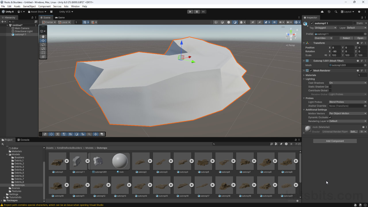 Unity Rotation Fix for Blender FBX models