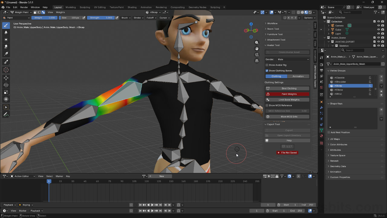 IMVU Toolkit for Blender 1.2.7