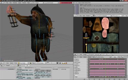 Archived version of MD5 sample shown in Blender 2.49 Archived version of MD5 sample shown in Blender 2.49