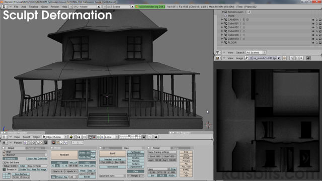 Final version deformed in Blender 2.49 after changes have been made