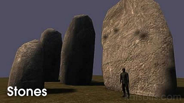 Game ready 3D Models - Standing Stones models (*.ase)