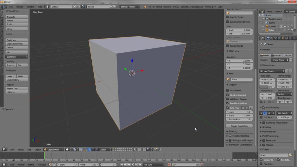 Grid Settings In Blender – KatsBits.com (legacy)