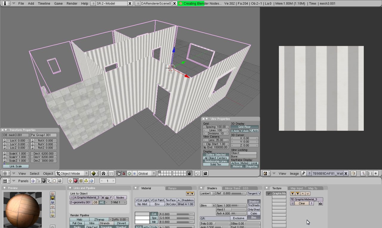 Import or convert 3DVia Shape models & scenes into Blender