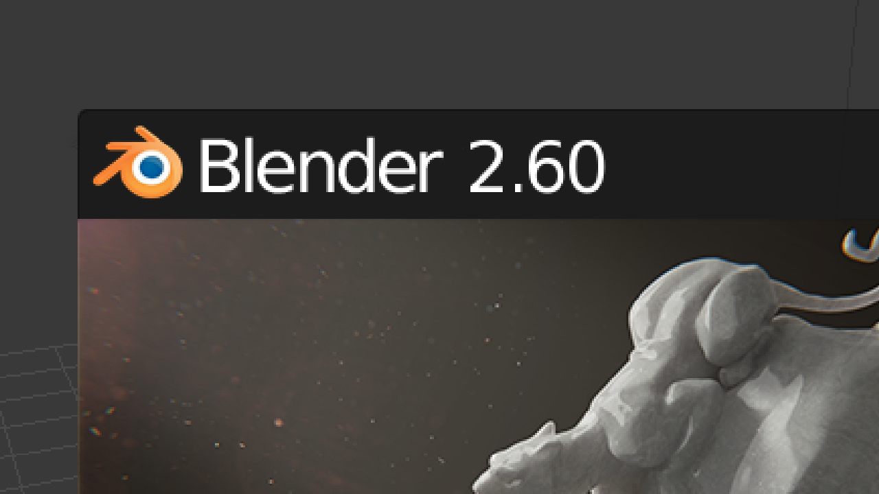 Blender 2.60