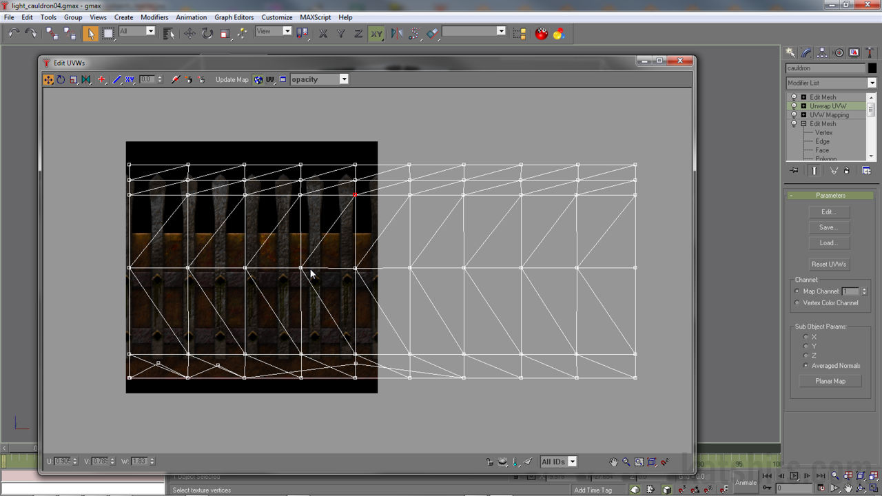 UVW Mapping (Unwrapping) & 'Skinning' Models in Gmax