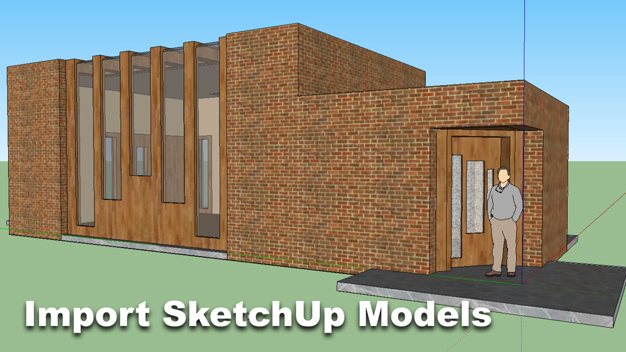 Import SketchUp Models into Blender