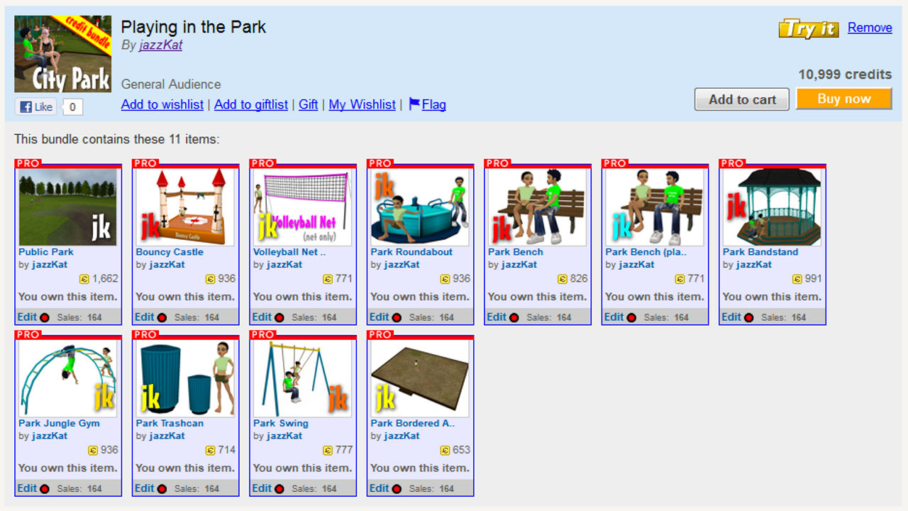 Make A Product Bundle For IMVU