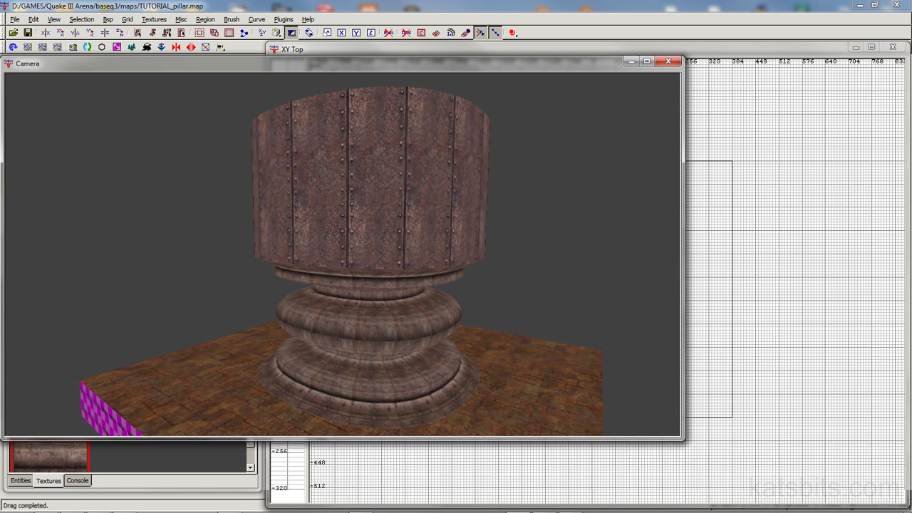 Radiant & advanced use of patch meshes to make pillars